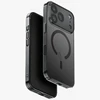 UNIQ Airsuit dėklas skirtas Apple iPhone 17 Pro Magclick Charging juodos spalvos