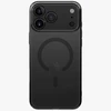 UNIQ Airsuit dėklas skirtas Apple iPhone 17 Pro Max Magclick Charging juodos spalvos