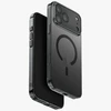 UNIQ Airsuit dėklas skirtas Apple iPhone 17 Pro Max Magclick Charging juodos spalvos