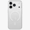 UNIQ Airsuit dėklas skirtas Apple iPhone 17 Pro Magclick Charging skaidrus