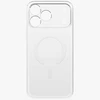 UNIQ Airsuit dėklas skirtas Apple iPhone 17 Pro Max Magclick Charging skaidrus