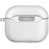 Dėklas UNIQ case Glase AirPods 4 glossy clear