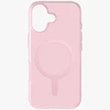 UNIQ Clario dėklas skirtas Apple iPhone 17 Magclick Charging rožinės spalvos