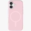 UNIQ Clario dėklas skirtas Apple iPhone 17 Magclick Charging rožinės spalvos