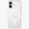 UNIQ Clario dėklas skirtas Apple iPhone 17 Magclick Charging skaidrus
