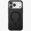 UNIQ Clario dėklas skirtas Apple iPhone 17 Pro Max Magclick Charging juodos spalvos