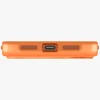 UNIQ Clario dėklas skirtas Apple iPhone 17 Pro Magclick Charging oranžinės spalvos
