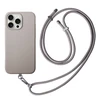 UNIQ dėklas Coehl Creme Apple iPhone 16 Pro Max 6.9" Magnetic Charging pilkos spalvos