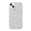 UNIQ dėklas Coehl Terrazzo Apple iPhone 14 Plus/ 15 Plus 6.7" smėlio spalvos