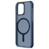 UNIQ dėklas Combat Apple iPhone 15 Pro 6.1"Magclick Charging mėlynos spalvos