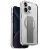 UNIQ dėklas Heldro Mag Apple iPhone 15 Pro Max 6.7" Magclick Charging skaidrus