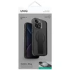 UNIQ dėklas Heldro Mag Apple iPhone 15 Pro 6.1"Magclick Charging juodos spalvos