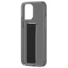 UNIQ dėklas Heldro Mount with Stand Apple iPhone15 Pro Max 6.7" pilkos spalvos