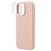 UNIQ dėklas Lino Hue Apple iPhone 14 Pro 6,1"Magclick Charging rožinės spalvos