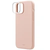 UNIQ dėklas Lino Hue Apple iPhone 15 / 14 / 136.1" Magclick Charging rožinės spalvos
