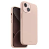 UNIQ dėklas Lino Hue Apple iPhone 15 / 14 / 136.1" Magclick Charging rožinės spalvos