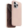 UNIQ dėklas Lino Hue Apple iPhone 15 Pro 6.1"Magclick Charging rožinės spalvos