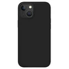 UNIQ dėklas Lino Apple iPhone 14 Plus / 15 Plus 6.7" juodos spalvos