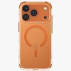 UNIQ LifePro Xtreme dėklas skirtas Apple iPhone 17 Pro Magclick Charging oranžinės spalvos