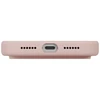 UNIQ Lino dėklas skirtas Apple iPhone 17 Pro Max Magclick Charging rožinės spalvos