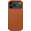 UNIQ Lino dėklas skirtas Apple iPhone 17 Pro Max Magclick Charging oranžinės spalvos