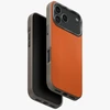 UNIQ Lyden DS dėklas skirtas Apple iPhone 17 Pro Magclick Charging oranžinės spalvos/pilkos spalvos