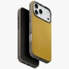 UNIQ Lyden DS dėklas skirtas Apple iPhone 17 Pro Max Magclick Charging geltonos ir pilkos spalvos