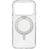 UNIQ Swivix dėklas, skirtas iPhone 17 Pro, su 360° besisukančiu stovu, skaidrus