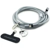 Universal Karl Lagerfeld CBDY Choupette Charm USB-C/USB-C kabelis Lanyard juodos spalvos