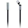 Universal Karl Lagerfeld CBDY Ikonik Charm USB-C/USB-C kabelis Lanyard juodos spalvos