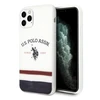 „Us Polo Assn“ „US Polo“ USHCN58PCSTRB „iPhone 11“ apsauginis dėklas su trispalviu raštu