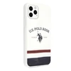 „Us Polo Assn“ „US Polo“ USHCN58PCSTRB „iPhone 11“ apsauginis dėklas su trispalviu raštu