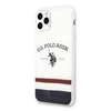 „Us Polo Assn“ „US Polo“ USHCN58PCSTRB „iPhone 11“ apsauginis dėklas su trispalviu raštu