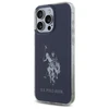 Us Polo Assn US Polo USHCP15XTPUHRBV Apple iPhone 15 Pro Max 6,7" dėklas telefonui mėlynos spalvos Shiny Big Logo
