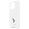 Us Polo Assn US Polo USHCP15XUSMT Apple iPhone 15 Pro Max 6.7" dėklas teleofonui skaidrus IML Printed Double Horse Logo