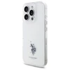 Us Polo Assn US Polo USHCP15XUSMT Apple iPhone 15 Pro Max 6.7" dėklas teleofonui skaidrus IML Printed Double Horse Logo