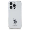Us Polo Assn US Polo USHCP15XUSMT Apple iPhone 15 Pro Max 6.7" dėklas teleofonui skaidrus IML Printed Double Horse Logo