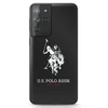 Us Polo Assn US Polo USHCS21LTPUHRBK S21 Ultra G998 dėklas telefonui juodos spalvos Shiny Big Logo