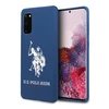 Dėklas Us Polo Assn US Polo USHCS62SLHRNV S20 G980 mėlynos spalvos Silicone Collection