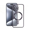 Dėklas Vmax Electroplating Mag TPU Apple iPhone 15 Plus 6,7" sėklas telefonui violetinės spalvos