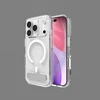 ZAGG Crystal Palace Snap KS MagSafe dėklas, skirtas iPhone 17 Pro – skaidrus