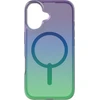 ZAGG Milan Snap Dėklas su MagSafe, skirtas iPhone 16 – žalia/violetinė