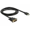 DELOCK Cable DVI 18+1 male > HDMI-A male 1,5 m juodas