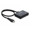 Delock HDMI skirstytuvas 1 x HDMI įvestis > 2 x HDMI išvestis 4K 60 Hz