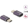 Delock USB adapter 24 pin USB-C (M) to 24 pin USB-C (W) (60286)