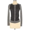 Dermacol Ann Taylor Cardigan Sweater: Gray Solid Sweaters &amp; Sweatshirts - Size X-Small