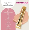 Dermacol - Mini Full Coverage Foundation 13g Liquid Makeup Matte Foundation with SPF 30 Atsparus vandeniui Foundation for Oily Skin Acne & Under