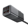 Šakotuvas Acefast Z2 GaN 3xUSB-C 2xUSB-A 75W - juoda