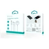 Devia kabelis 3in1 Smart EA520 USB-C - USB-C + Lightning baltas su indukciniu magnetiniu įkrovikliu Apple Watch