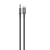 Devia cable audio Ipure EC620 USB-C - jack 3,5 mm 1,0 m juodas